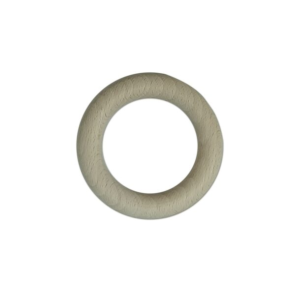 Houten ring - 70 mm - Afbeelding 1
