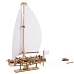 Ugears houten 3D puzzel - Ocean Beauty Yacht