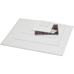 Canvasboard - wit - 24x33 cm