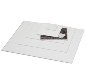 Canvasboard - wit - 24x33 cm