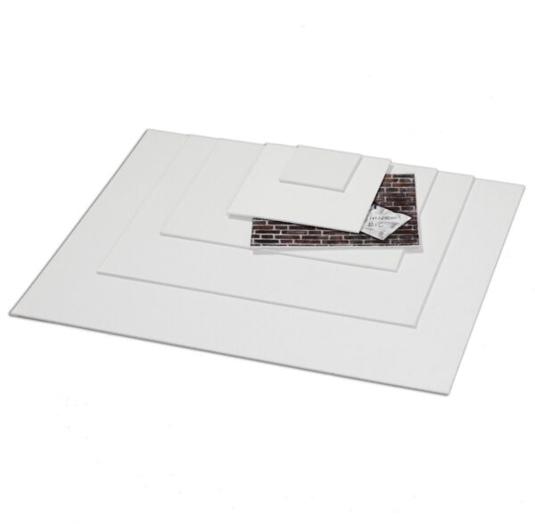 Canvasboard - wit - 24x33 cm - Afbeelding 1