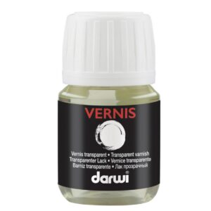 Darwi klei vernis - 30 ml - satijnmat
