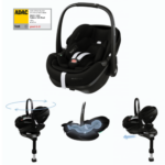 Autostoel Maxi-Cosi Pebble 360° Pro2 Slide Tech Twillic Black
