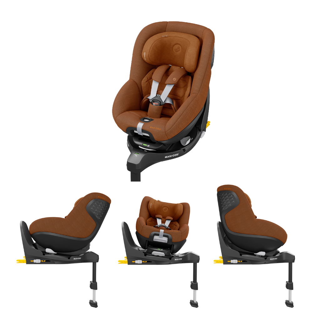 Autostoel Maxi-Cosi Pearl 360° Pro Slide Tech Authentic Cognac - Afbeelding 1