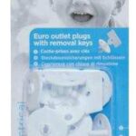 Stopcontactbeschermer + Sleutel Safety 1st Wit 12st