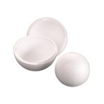 Piepschuim bal 2-delig - 20 cm