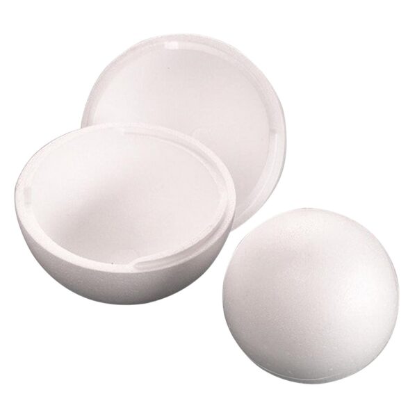 Piepschuim bal 2-delig - 40 cm - Afbeelding 1
