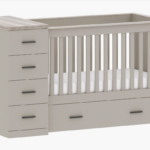 Combi- Ledikant Born Lucky Memphis Clay/Oak