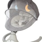 Babyswing Bebies First Relax met Kap&Speelboog Grijs