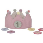 Verjaardagskroon Met Cijfers Little Dutch Roze