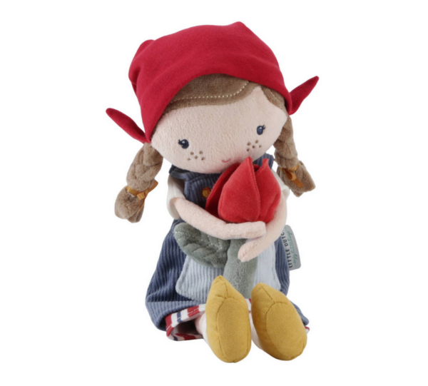 Knuffelpop Little Dutch Hollandse Rosa 35cm - Afbeelding 1