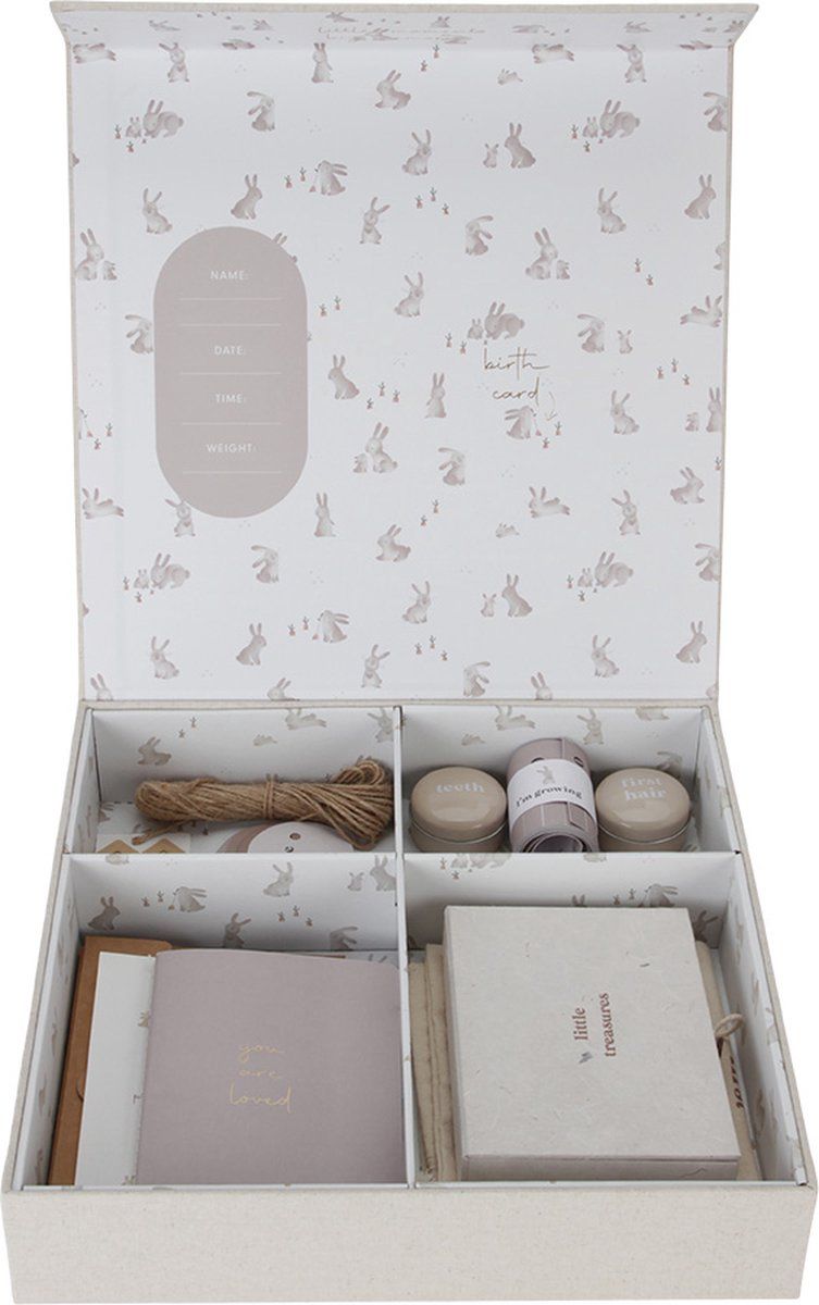 Memorybox Little Dutch Baby Bunny Newborn Naturals - Afbeelding 1