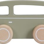 Houten Busje Little Dutch Olijf