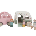 Speelgoed Auto Met Caravan Little Dutch