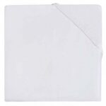 Hoeslaken Boxmatras Jollein 75x95 Jersey Wit