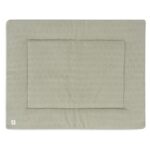 Boxkleed Jollein Grain Knit 75x95 Olive Green