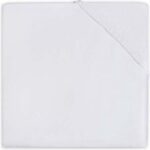 Hoeslaken Wieg Jollein 40/50x80/90 Jersey Wit