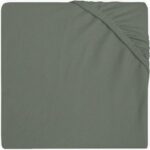 Hoeslaken Wieg Jollein 40/50x80/90 Jersey Ash Green