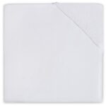 Hoeslaken Ledikant Jollein 60x120 Jersey Wit