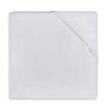 Hoeslaken Molton Wieg Jollein 40/50x80/90 Wit
