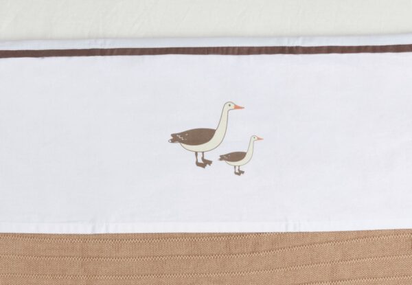 Laken Wieg Jollein 75x100 Goose - Afbeelding 1
