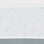 Laken Wieg Jollein 75x100 Twinkling Sea Green