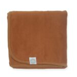 Deken Wieg Jollein 75x100 Katoen Caramel