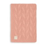 Deken Ledikant Jollein 100x150 Spring Knit Rosewood/Fleece