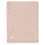 Deken Wieg Jollein 75x100 Basic Knit Wild Rose/Fleece