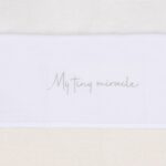 Laken Wieg Jollein 75x100 My Tiny Miracle Olive Green