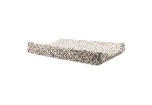 Aankleedkussenhoes Jollein Jersey Retro Flowers - Afbeelding 1