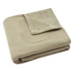 Deken Wieg Jollein 75x100 Nijntje Olive Green/Coral Fleece