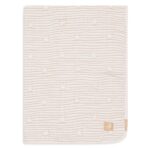 Deken Wieg Jollein 75x100 Hydrofiel Nijntje Stripe Biscuit