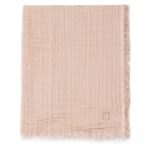 Deken Wieg Jollein 75x100 Fringe Moonstone/Ivory