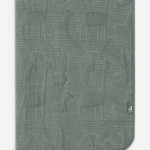 Deken Ledikant Jollein 100x150 Jungle Jambo Ash Green/Laural