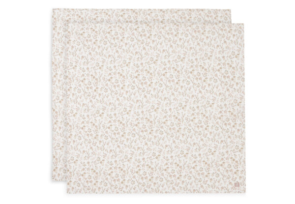 Multidoek Jollein Hydrofiel 115x115 Bloomy 2-pack - Afbeelding 1