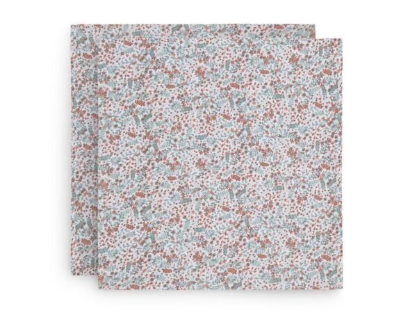 Multidoek Jollein Hydrofiel 115x115 Bloom 2-pack - Afbeelding 1