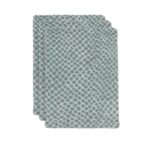 Washandjes Jollein Hydrofiel Snake Ash Green 3 st