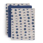 Washandjes Jollein Hydrofiel Moonlight 3-pack