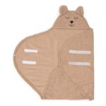 Wikkeldeken Jollein Bear Boucle Biscuit