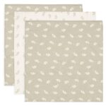 Multidoek Jollein Hydrofiel 70x70 Twig Olive Green 3-pack