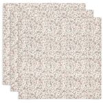 Multidoek Jollein Hydrofiel 70x70 Retro Flowers 3-pack