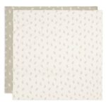 Multidoek Jollein Hydrofiel 115x115 Twig Olive Green 2-pack