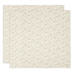 Multidoek Jollein Hydrofiel 115x115 Animals Olive Green 2-pack