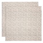 Multidoek Jollein Hydrofiel 115x115 Retro Flowers 2-pack