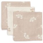 Monddoekjes Jollein Hydrofiel Twig Wild Rose 3-pack