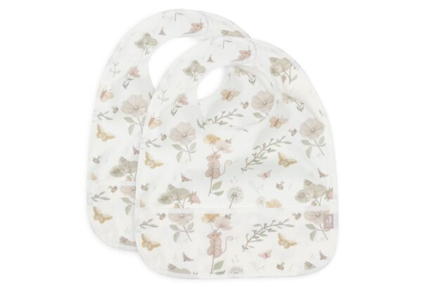 Slabber Jollein Waterproof Dreamy Mouse 2-pack - Afbeelding 1