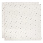 Multidoek Jollein Hydrofiel 115x115 Nijntje Olive Green 2-pack