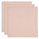 Multidoek Jollein Hydrofiel 70x70 Nijntje Silhouettes Wild Rose 3-pack