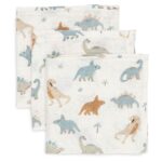 Monddoekjes Jollein Hydrofiel Roarsome 3-pack